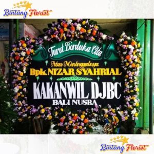 bunga papan duka cita Bintang Florist Surabaya