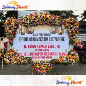 bunga papan wedding Bintang Florist Surabaya