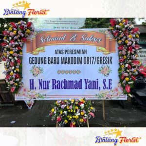 Bunga Papan Selamat Sukses Bintang Florist Surabaya