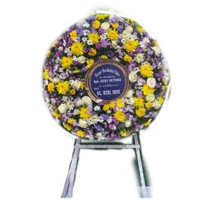 Bunga Standing krans Bintang Florist Surabaya