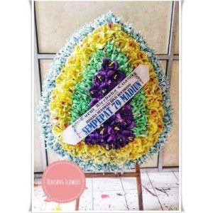 bunga standing krans