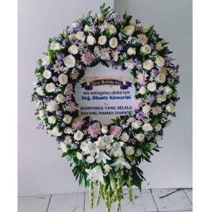 bunga standing krans Surabaya
